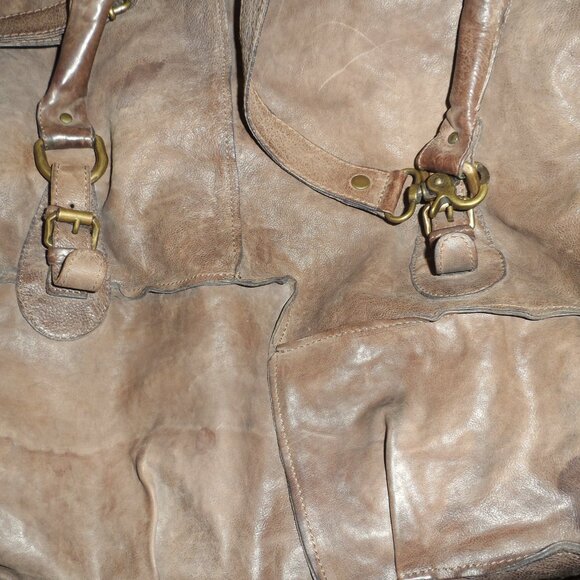 A.S. 98 Hobo bag dark brown Genuine Leather - Picture 8 of 16